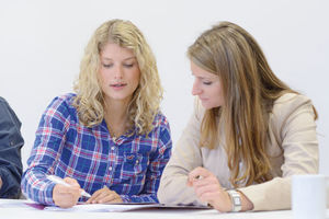 Stetiger Austausch unter den Studierenden