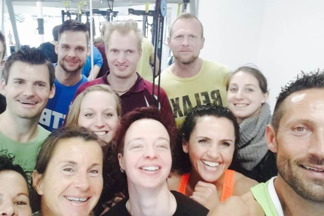 Selfie nach dem Schlingentraining