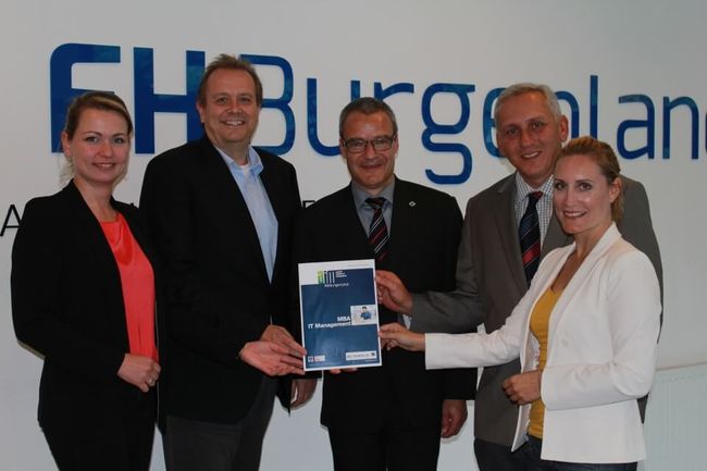 Das Team der WBS Akademie und der FH Burgenland