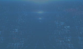 Datenverkehr in einem digitalen Raum.